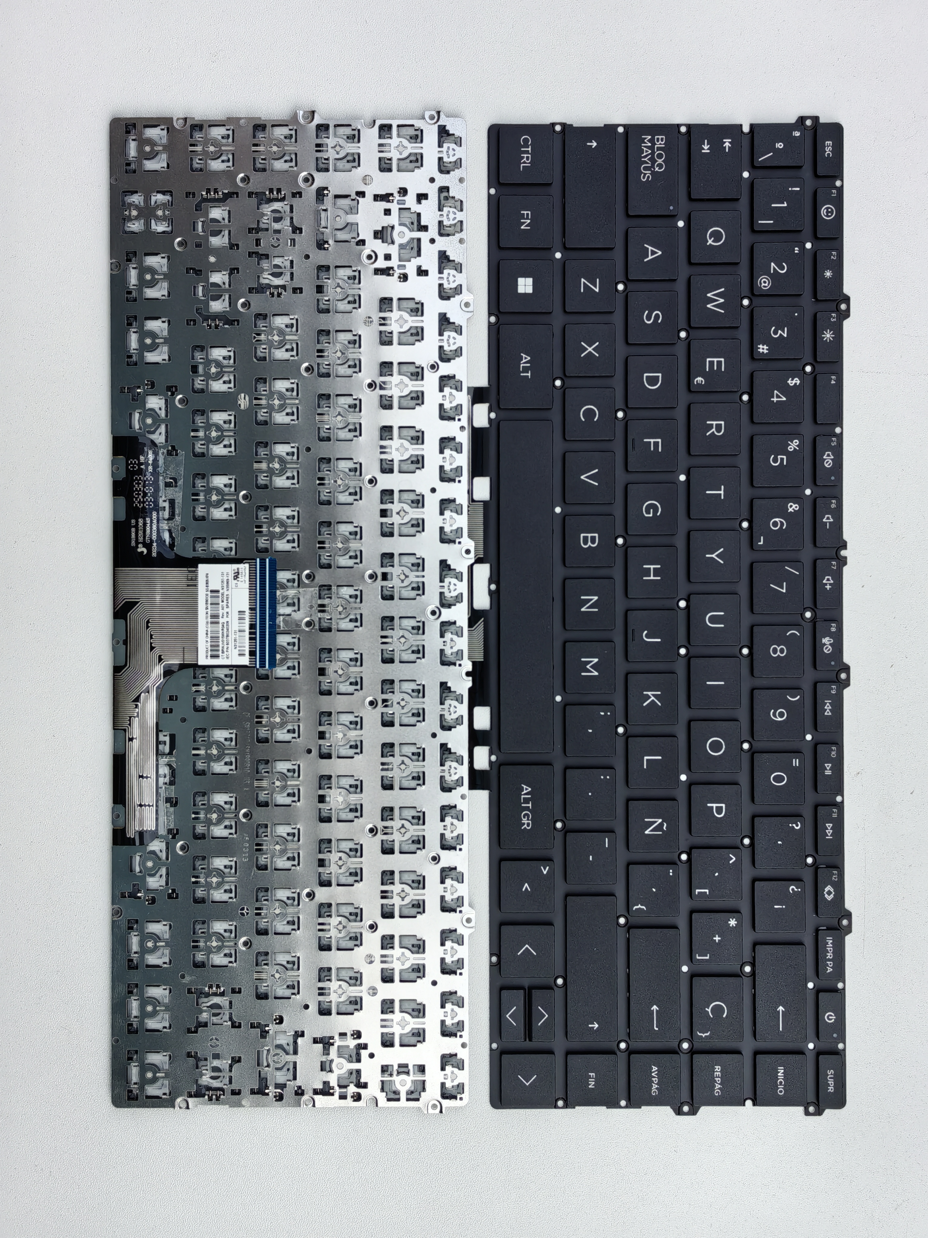 Picture of New Replacement Laptop Keyboard For HP 14-EP/14-EM small carriage return/14-EK/15-EW BLACK SP Layout